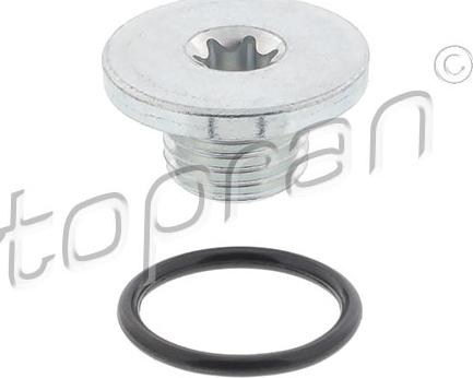 Topran 208 800 - Sealing Plug, oil sump autospares.lv