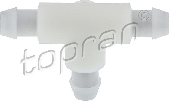 Topran 208 349 - Connector, washer-fluid pipe autospares.lv