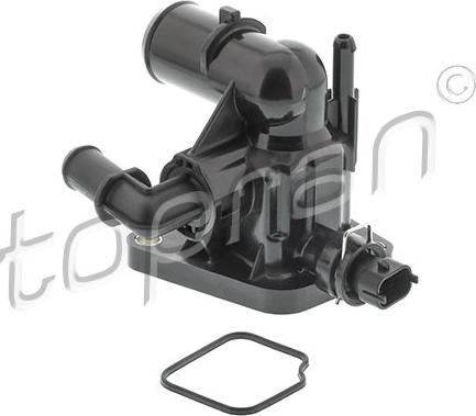 Topran 208 380 - Coolant thermostat / housing autospares.lv