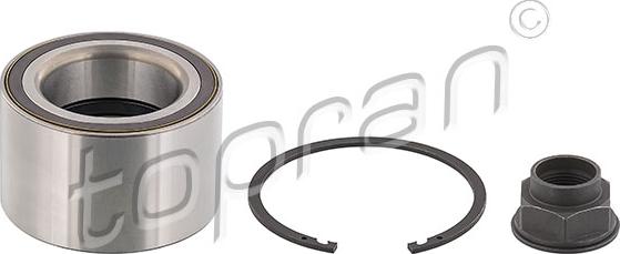 Topran 208 255 - Wheel hub, bearing Kit autospares.lv