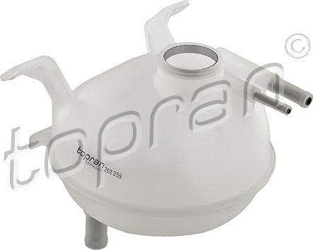 Topran 202 259 - Expansion Tank, coolant autospares.lv