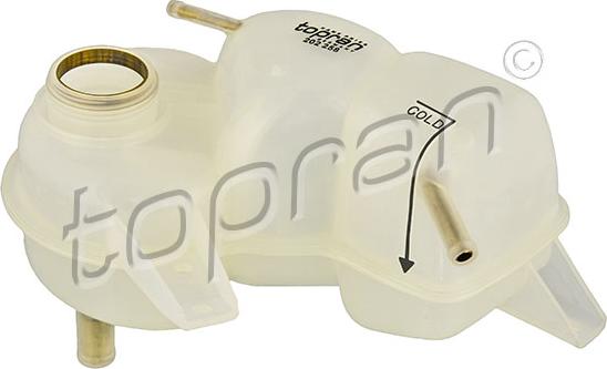 Topran 202 258 - Expansion Tank, coolant autospares.lv