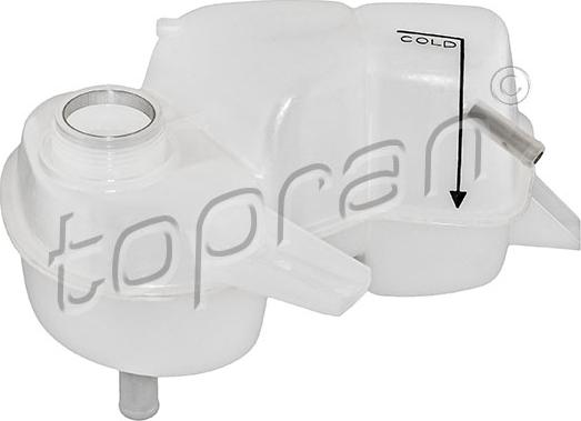 Topran 202 257 - Expansion Tank, coolant autospares.lv