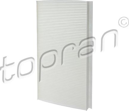 Topran 202 700 - Filter, interior air autospares.lv