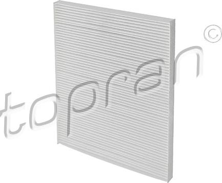 Topran 202 701 - Filter, interior air autospares.lv