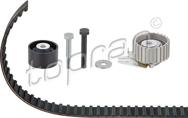 Topran 207 943 - Timing Belt Set autospares.lv