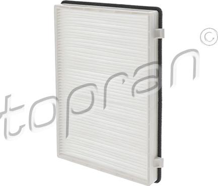 Topran 207 481 - Filter, interior air autospares.lv