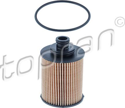 Topran 207 432 - Oil Filter autospares.lv