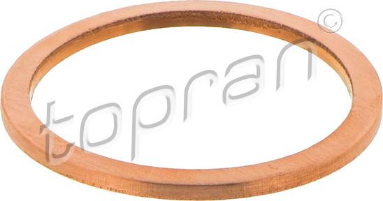 Topran 207 582 - Seal Ring, oil drain plug autospares.lv