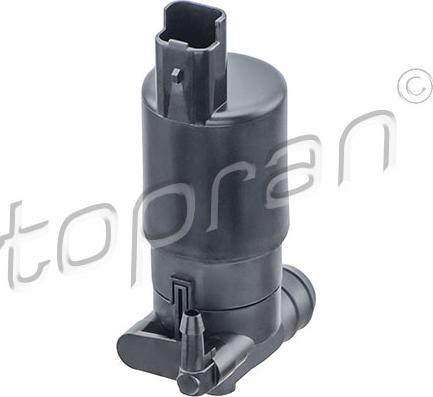 Topran 207 666 - Water Pump, window cleaning autospares.lv