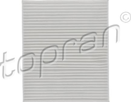 Topran 207 680 - Filter, interior air autospares.lv