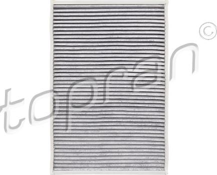 Topran 207 014 - Filter, interior air autospares.lv