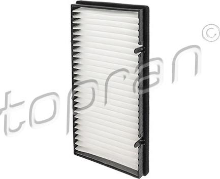 Topran 207 035 - Filter, interior air autospares.lv