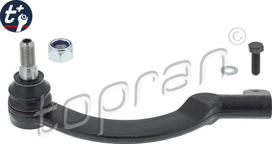 Topran 207 100 - Tie Rod End autospares.lv