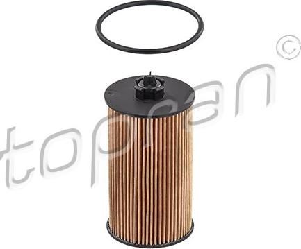Topran 207 309 - Oil Filter autospares.lv