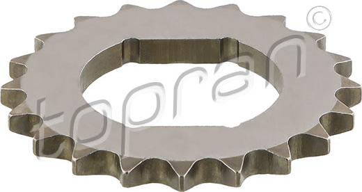 Topran 207 768 - Gear, crankshaft autospares.lv