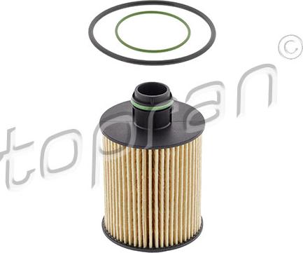 Topran 207 730 - Oil Filter autospares.lv