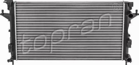 Topran 700 956 - Radiator, engine cooling autospares.lv