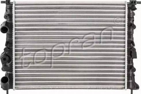 Topran 700 958 - Radiator, engine cooling autospares.lv