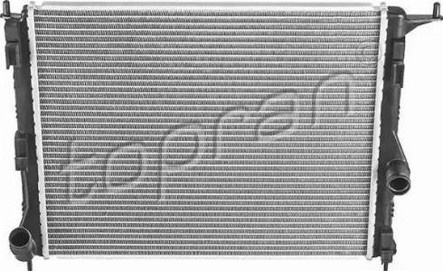 Topran 700 964 - Radiator, engine cooling autospares.lv