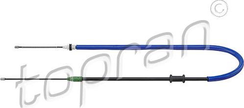 Topran 700 933 - Cable, parking brake autospares.lv