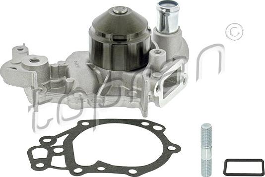 Topran 700 419 - Water Pump autospares.lv