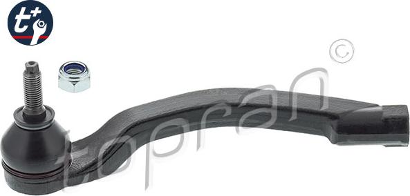 Topran 700 543 - Tie Rod End autospares.lv