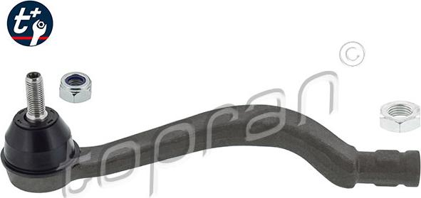 Topran 700 539 - Tie Rod End autospares.lv