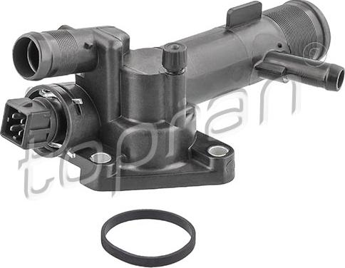 Topran 700 570 - Coolant thermostat / housing autospares.lv