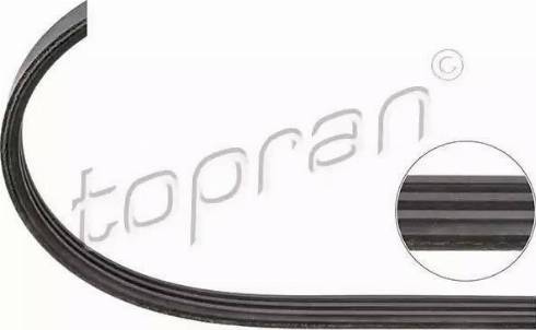 Topran 700 641 - V-Ribbed Belt autospares.lv