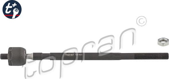 Topran 700 625 - Inner Tie Rod, Axle Joint autospares.lv