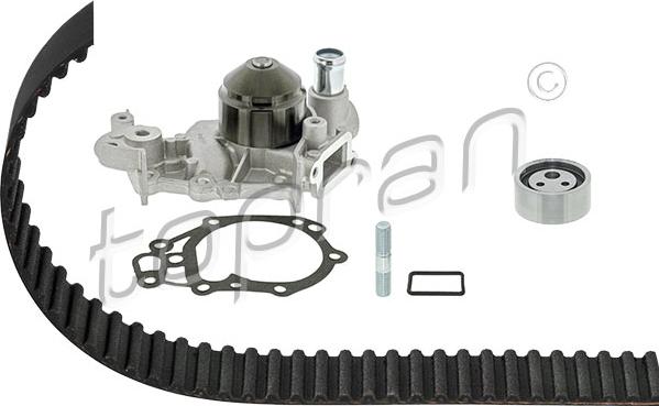 Topran 700 679 - Water Pump & Timing Belt Set autospares.lv