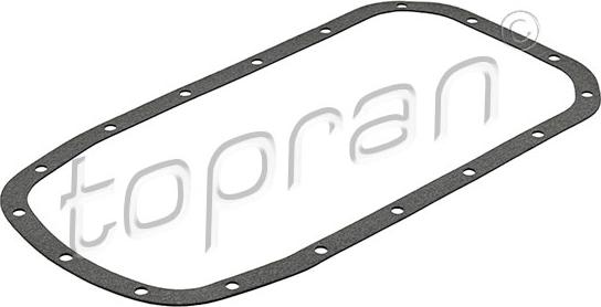 Topran 700 168 - Gasket, oil sump autospares.lv