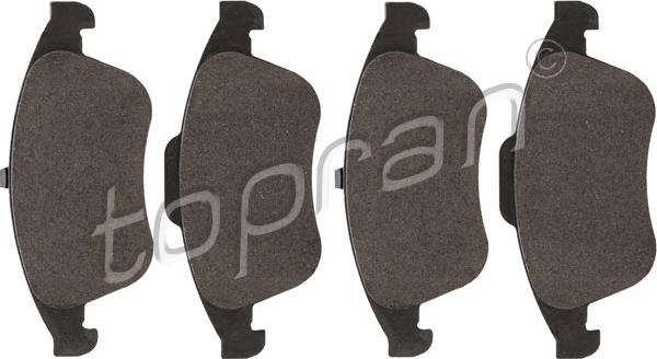 Topran 700 801 - Brake Pad Set, disc brake autospares.lv