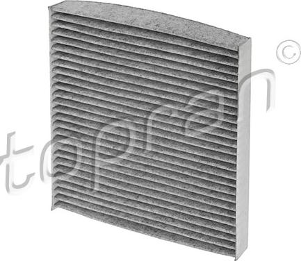 Topran 701 631 - Filter, interior air autospares.lv