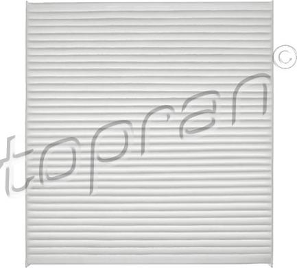 Topran 701 148 - Filter, interior air autospares.lv