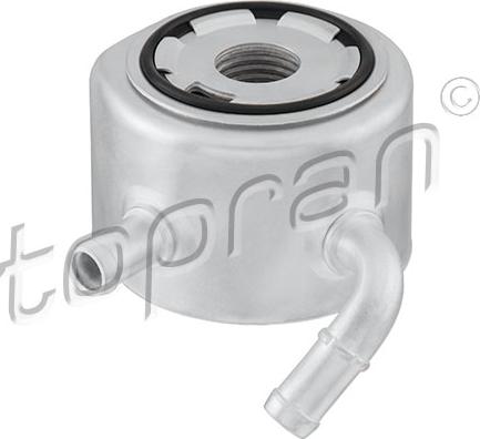 Topran 701 156 - Oil Cooler, engine oil autospares.lv