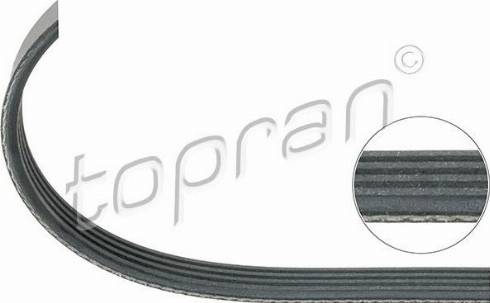 Topran 701 896 - V-Ribbed Belt autospares.lv