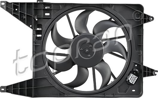 Topran 701 780 - Fan, radiator autospares.lv