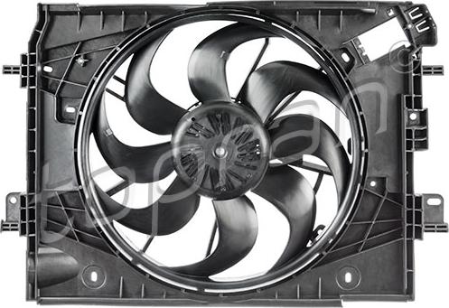 Topran 701 781 - Fan, radiator autospares.lv