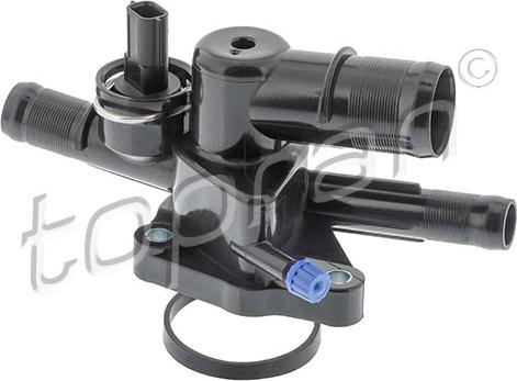 Topran 702 675 - Coolant thermostat / housing autospares.lv