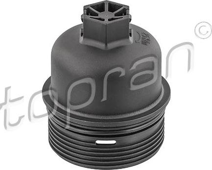 Topran 702 067 - Cap, oil filter housing autospares.lv