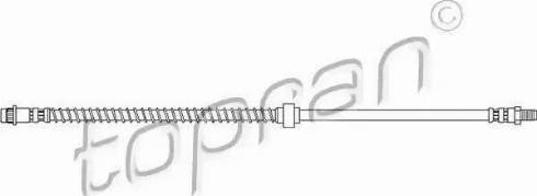 Topran 720 930 - Brake Hose autospares.lv