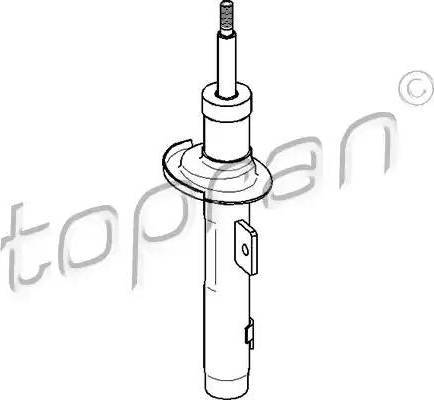 Topran 720 832 - Shock Absorber autospares.lv