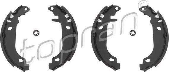 Topran 720 348 - Brake Shoe Set autospares.lv