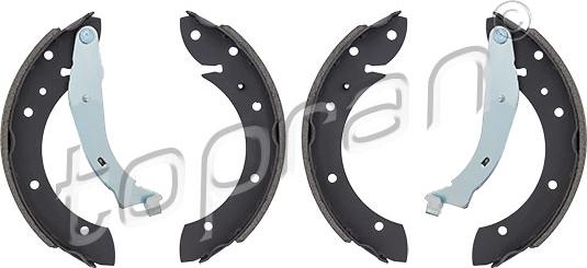 Topran 720 363 - Brake Shoe Set autospares.lv