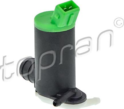 Topran 720 301 - Water Pump, window cleaning autospares.lv