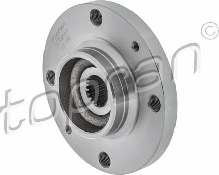 Topran 720 386 - Wheel Hub autospares.lv