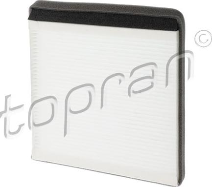 Topran 720 335 - Filter, interior air autospares.lv