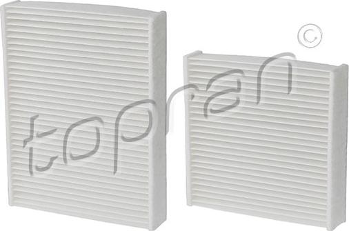 Topran 720 337 - Filter, interior air autospares.lv